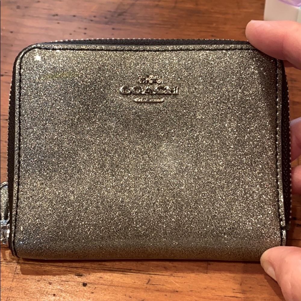COPY - Brand new (NWOT) Coach glitter wallet